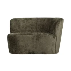Stone Bankje Rechts Warm Groen 112cm