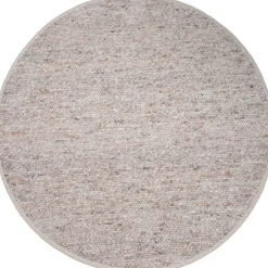 Stone vloerkleed Donker Beige Rond 200x200cm