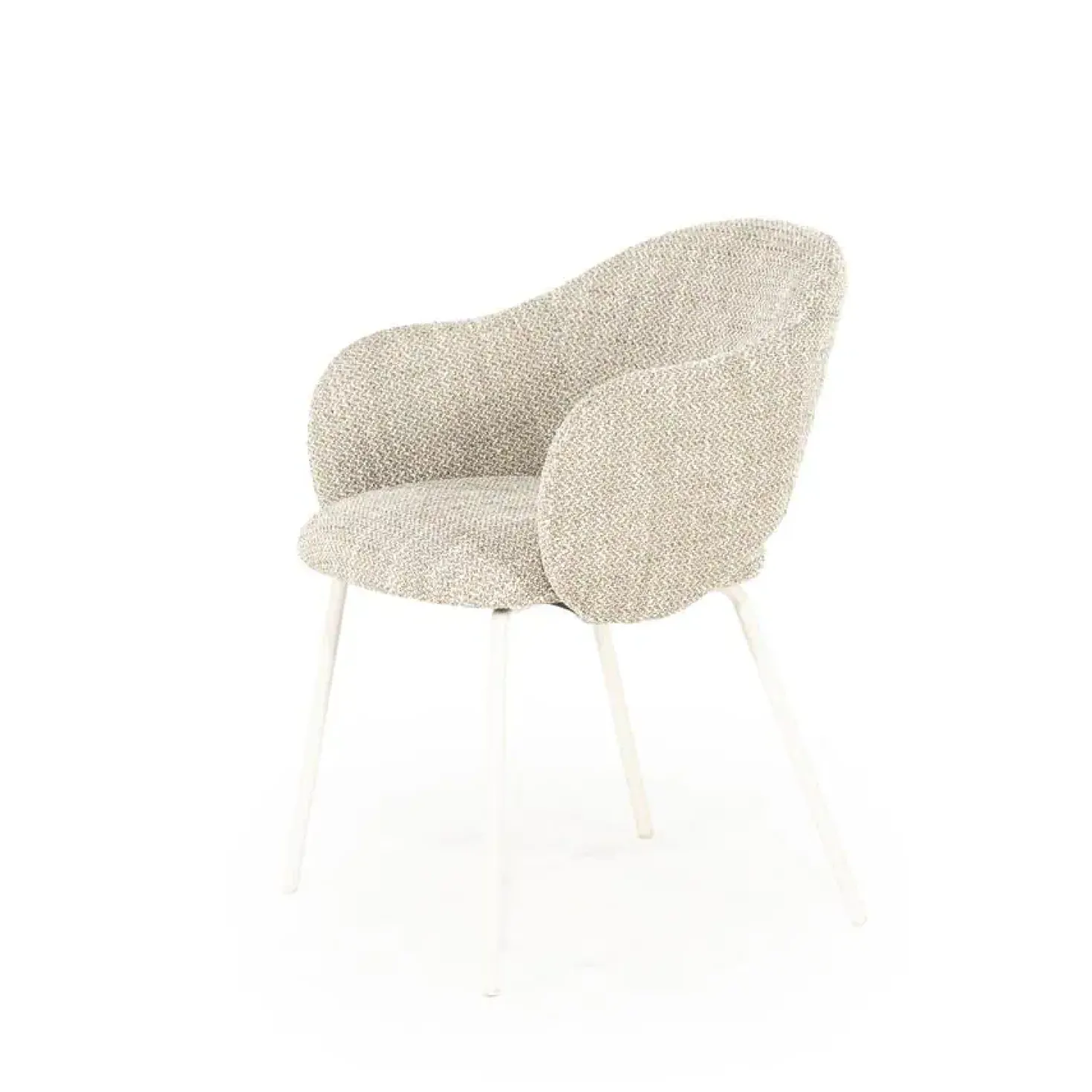 Story Eetkamerstoel Taupe Stof