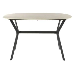 Strato Bartafel deens ovaal Travertine 140cm