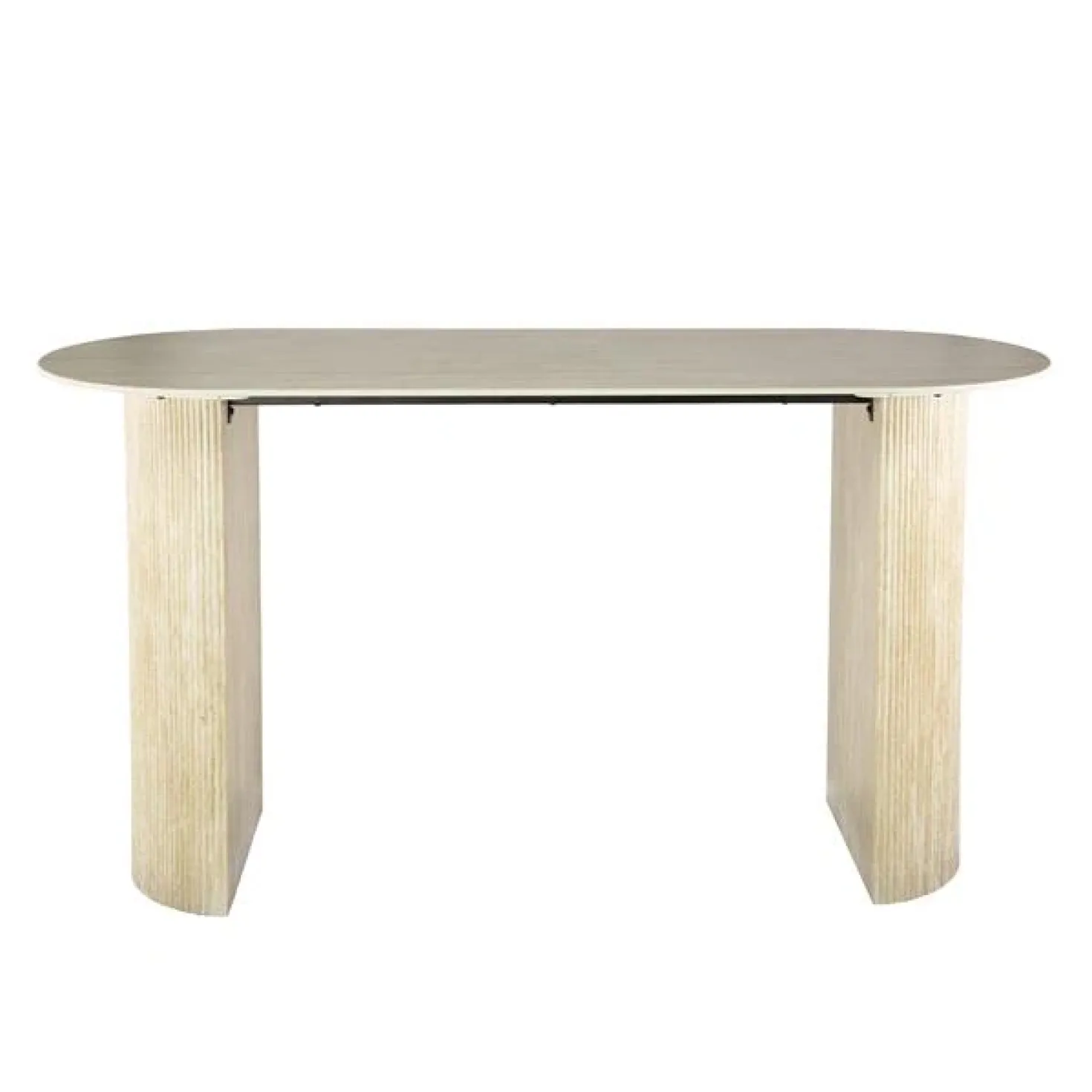 Strato Bartafel ovaal Keramiek travertine 180cm