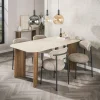 Strato Eettafel Keramiek travertin 180cm