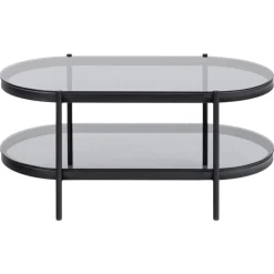 Stryn Salontafel Zwart 95cm