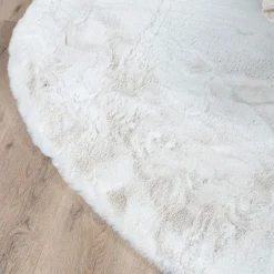 Suave vloerkleed kiezelvorm ivoor 160cm x 230cm