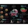Summer Menu - metalen bord