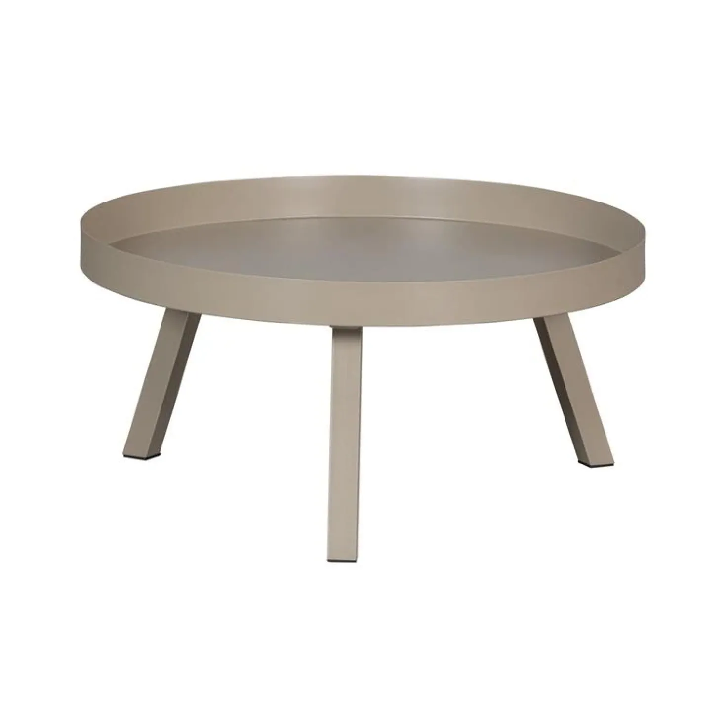 Sunny Tuin Bijzettafel rond Metaal Mist 68cm