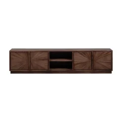 Sun Tv Meubel Teak Bruin 200cm
