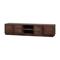 Sun Tv Meubel Teak Bruin 200cm