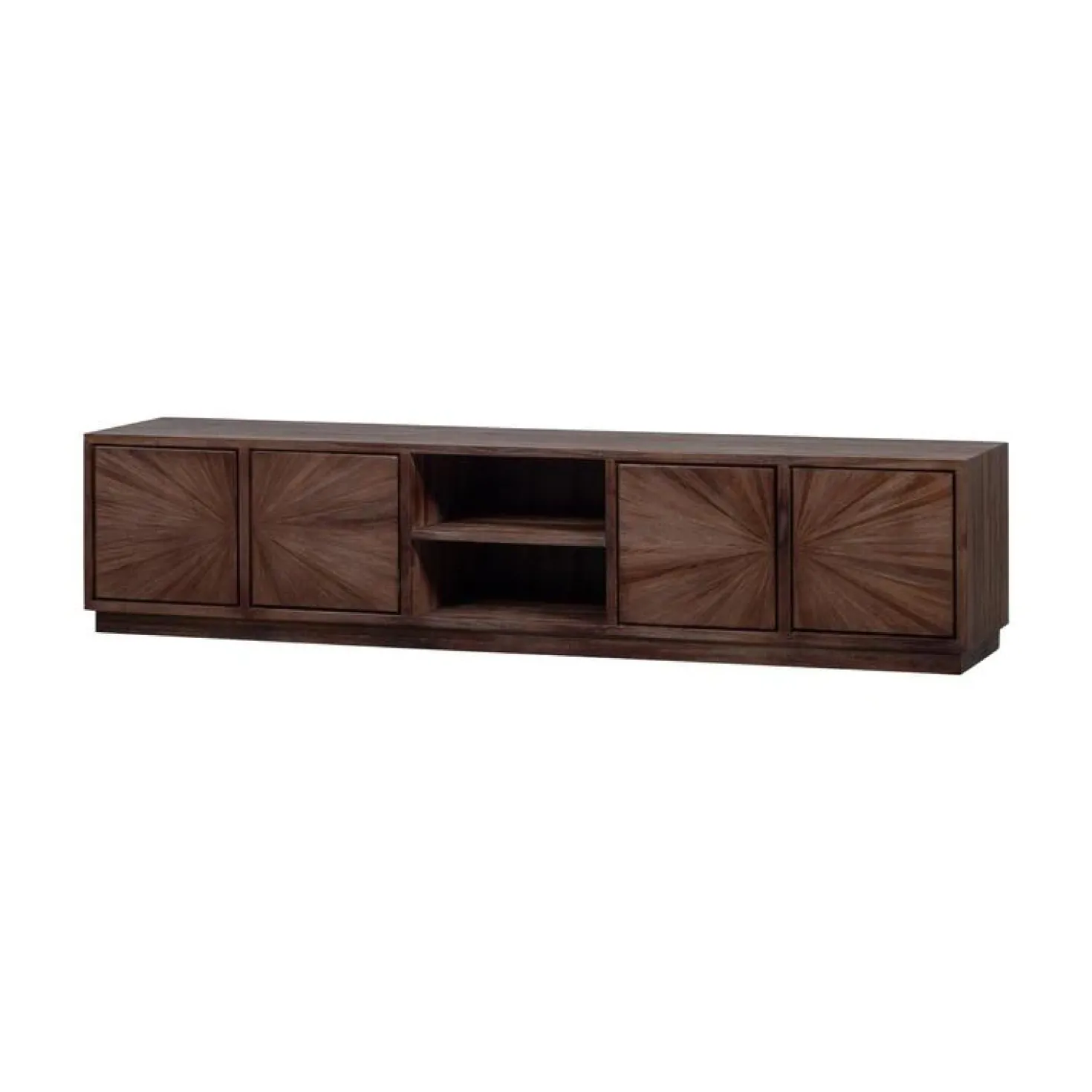 Sun Tv Meubel Teak Bruin 200cm