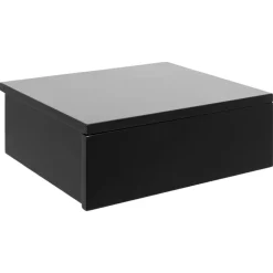 Svea zwevend Nachtkastje 1 lade Zwart 37cm