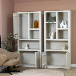 Sven Boekenkast 1 deur zand 90cm
