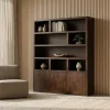 Sven Boekenkast XL walnoot 160cm