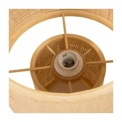 Syro 1-lichts Tafellamp Raffia 28cm