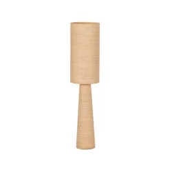 Syro 1-lichts Vloerlamp Raffia 130cm