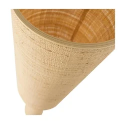 Syro 1-lichts Vloerlamp Raffia 130cm