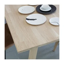 Tablo A Vorm Poot Eiken Set van 2