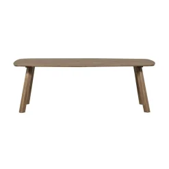 Tablo Eettafel deens ovaal DL Eikenhout cashmere brown 220cm