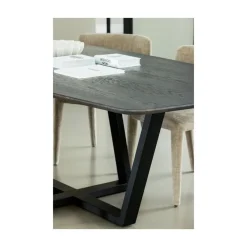 Tablo Eettafel deens ovaal DL Eikenhout mystic brown 220cm