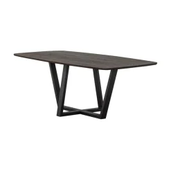 Tablo Eettafel deens ovaal DL Eikenhout mystic brown 220cm