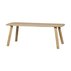 Tablo Eettafel deens ovaal DL Eikenhout naturel 180cm