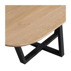 Tablo Eettafel organisch DL Eikenhout naturel 220cm