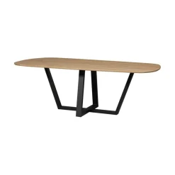 Tablo Eettafel organisch DL Eikenhout naturel 220cm