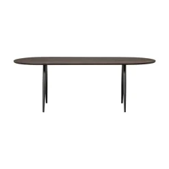 Tablo Eettafel ovaal VL Eikenhout mystic brown 220cm