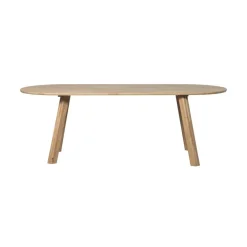 Tablo Eettafel ovaal VL Eikenhout naturel 220cm