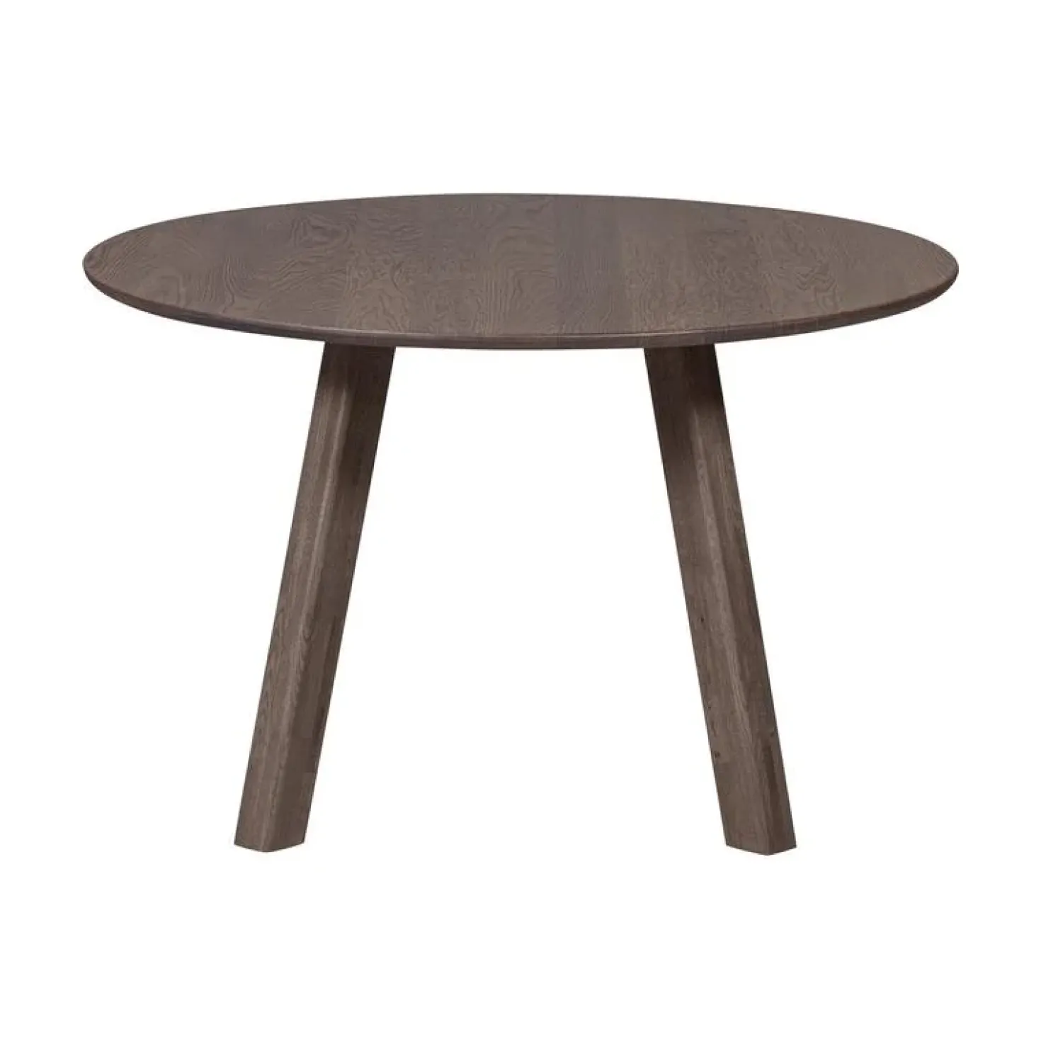 Tablo Eettafel rond DL Eikenhout cashmere brown 120cm