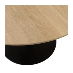 Tablo Eettafel rond VL Eikenhout naturel 120cm