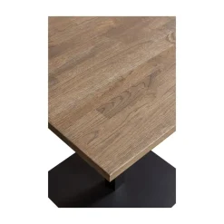 Tablo Eettafel vierkant VL Eikenhout cashmere brown 80cm