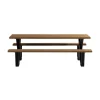 Tablo Picknicktafel Ayoushout met zwarte poot