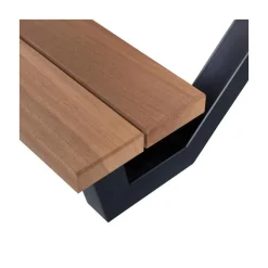 Tablo Picknicktafel Ayoushout met zwarte poot