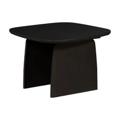 Tablo Salontafel organisch Eikenhout zwart 60cm