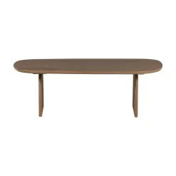 Tablo Salontafel organisch Eikenhout cashmere brown 110cm