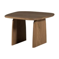Tablo Salontafel organisch Eikenhout cashmere brown 60cm