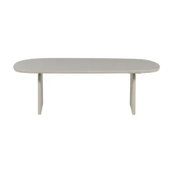 Tablo Salontafel organisch Eikenhout dakargrau 110cm