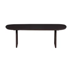 Tablo Salontafel organisch Eikenhout mystic brown 110cm
