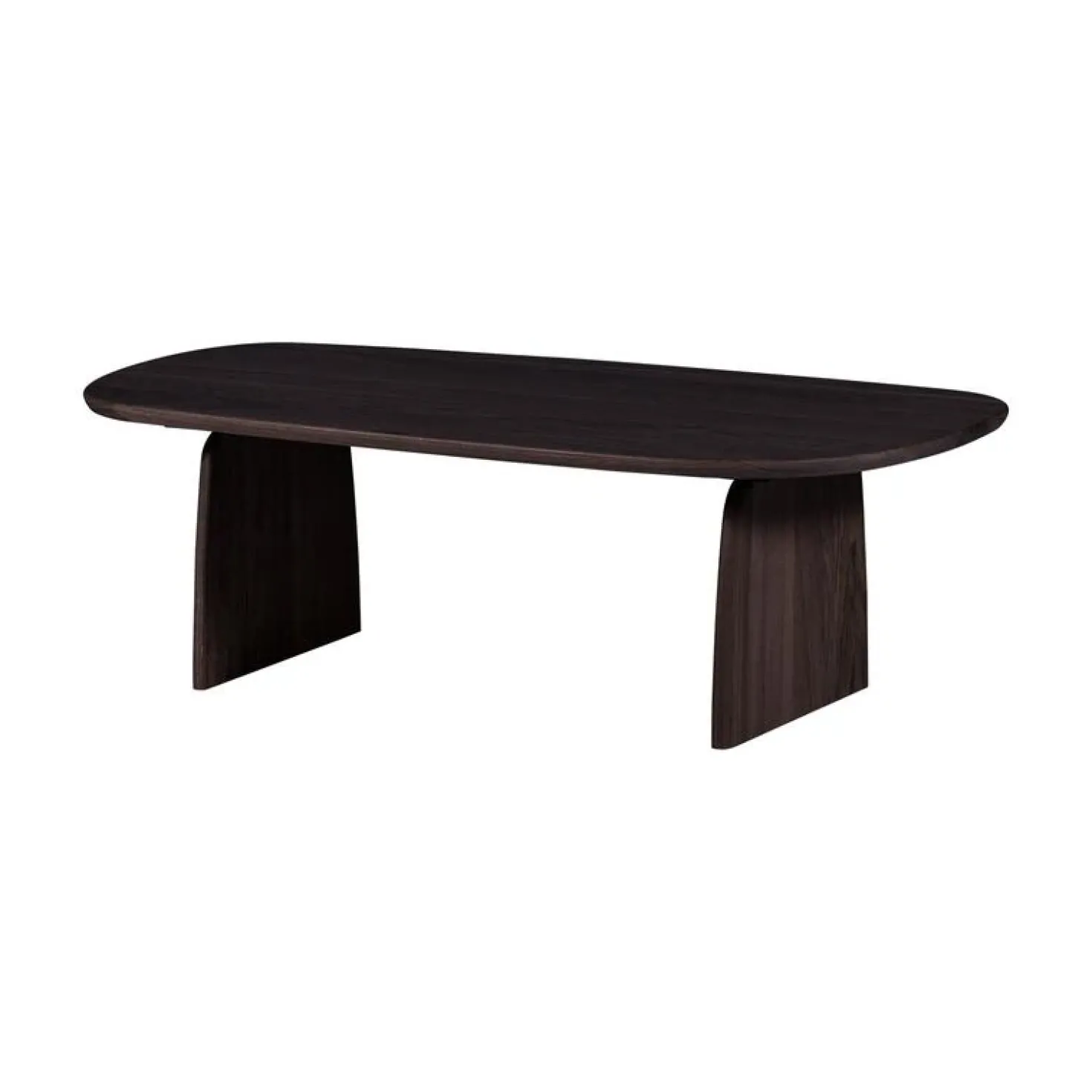 Tablo Salontafel organisch Eikenhout mystic brown 110cm