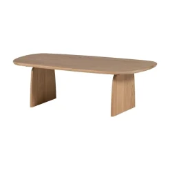 Tablo Salontafel organisch Eikenhout naturel 110cm