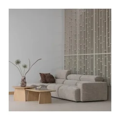 Tablo Salontafel organisch Eikenhout naturel 110cm