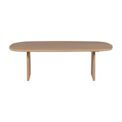 Tablo Salontafel organisch Eikenhout naturel 110cm