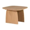 Tablo Salontafel organisch Eikenhout naturel 60cm