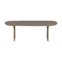 Tablo Salontafel organisch Eikenhout pebble grey 110cm