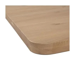 Tablo Tafelblad Eikenhout naturel Curved 200x90cm