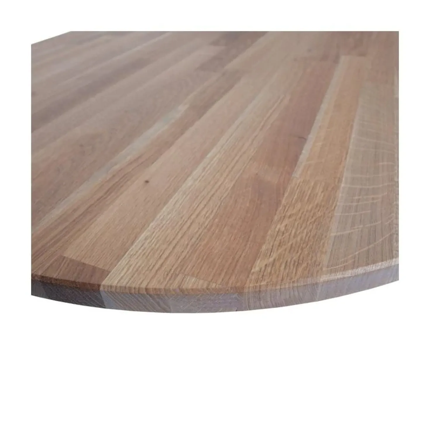 Tablo Tafelblad Ovaal Eiken Olie Grijs 220cm