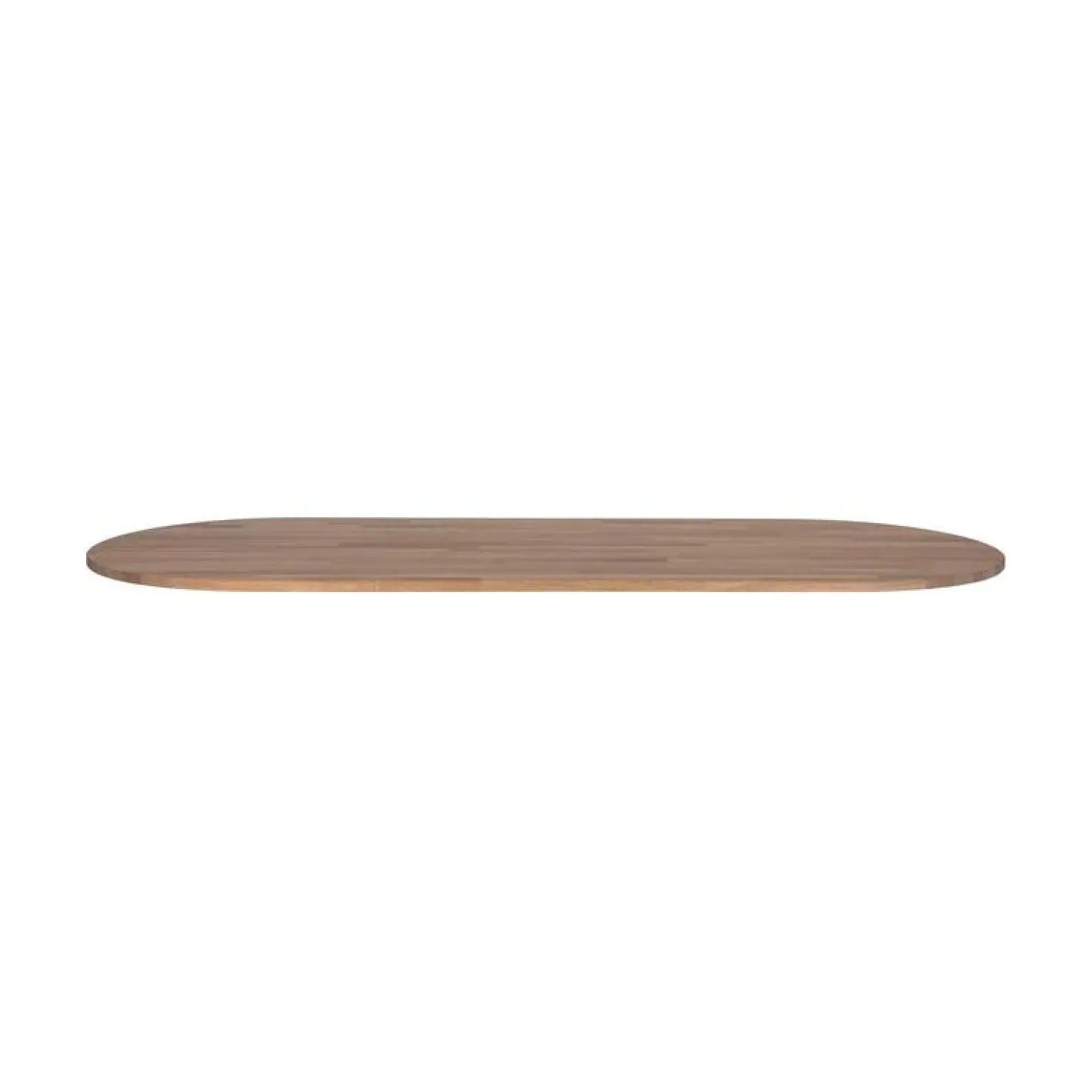 Tablo Tafelblad Ovaal Eiken Olie Grijs 220cm