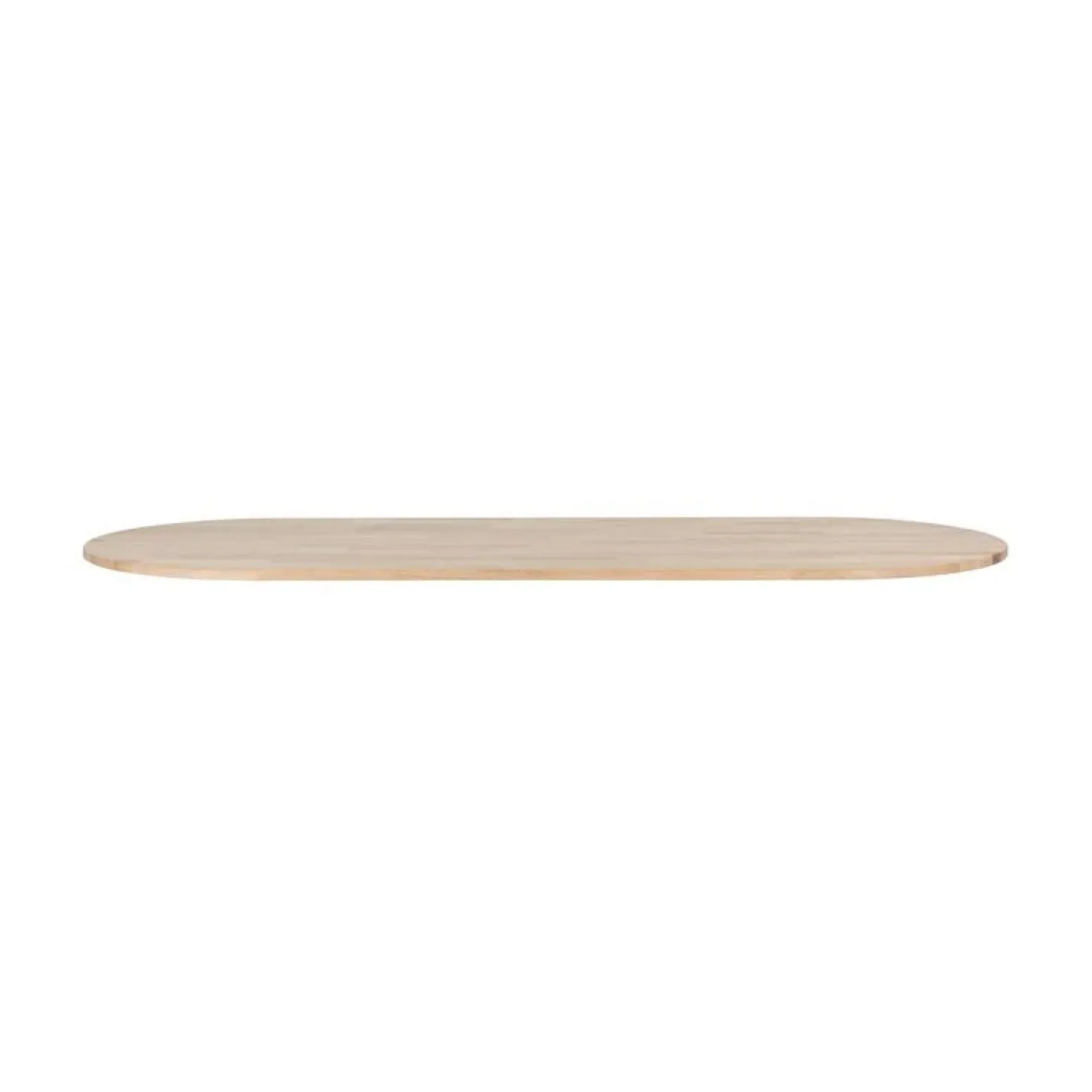 Tablo Tafelblad Ovaal Eiken Onbehandeld 220cm