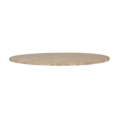 Tablo Tafelblad Rond Eiken Onbehandeld 120cm