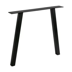 Tafel poot A-vorm metaal zwart